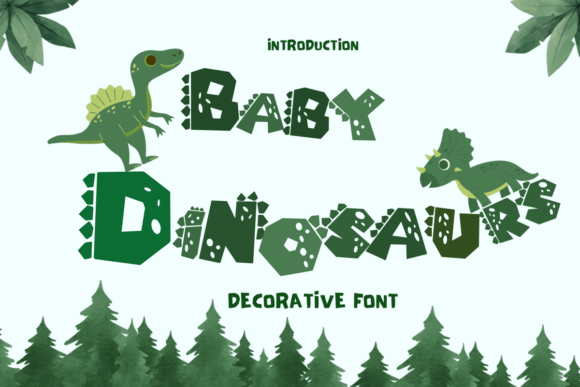 Baby Dinosaurs Font: A Creative Choice