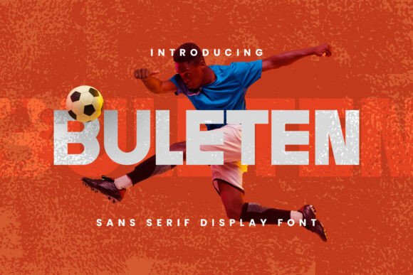 Buleten: A Bold Sans Serif for Real Projects