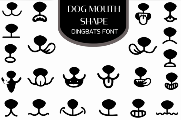 Dog Mouth Shape Font Review