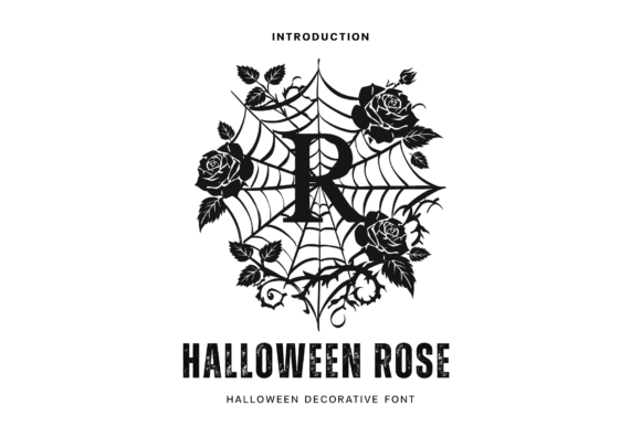 Halloween Rose: A Spooky Yet Stylish Font