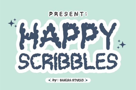 Happy Scribbles Font for Web Design