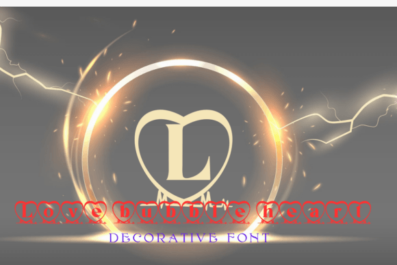 Love Bubble Heart Font for Business