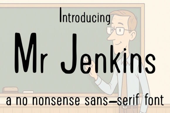 Mr Jenkins Font Review