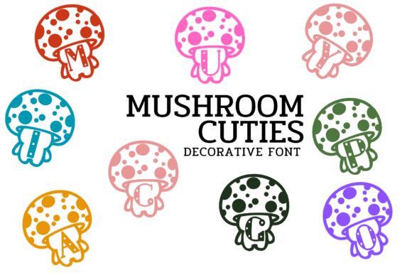 Mushroom Cuties Font Review