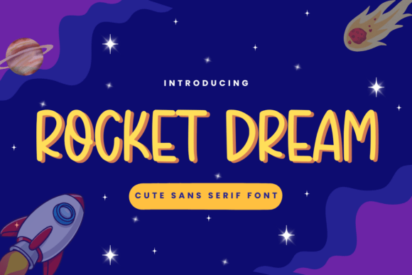Rocket Dream Font for Web Design