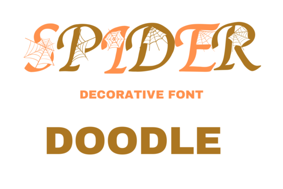 Spider Doodle: A Creative Font for Business