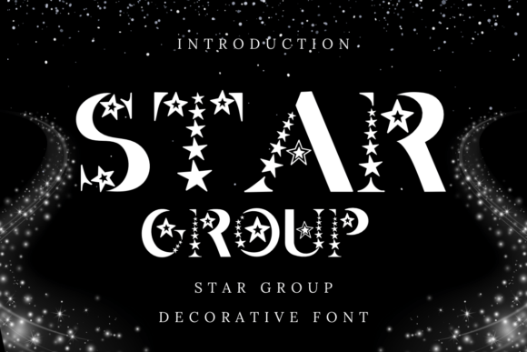 Star Group Review: A Bold Decorative Font