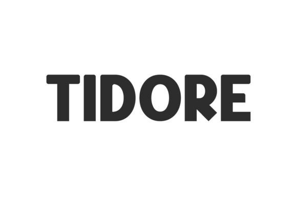 Tidore Font: Modern Sans Serif for Craft Creators