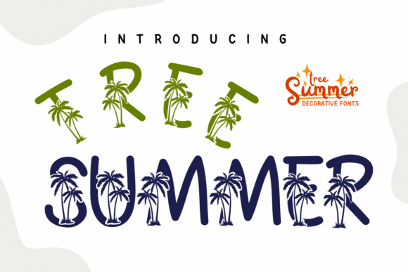 Tree Summer Font for Business